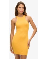 Superdry - & Co Jersey Racer Mini Dress - Lyst