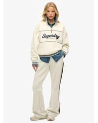 Superdry - & Co Studios Stripe Straight joggers - Lyst