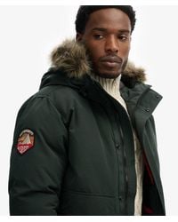 Superdry - & Co Everest Faux Fur Bomber Jacket - Lyst