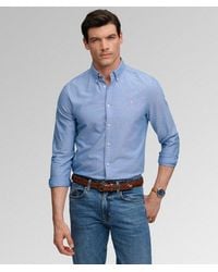 Superdry - & Co Classic Oxford Long Sleeve Shirt - Lyst