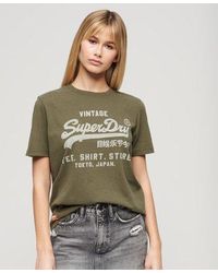 Superdry - Vintage Logo Heritage Relaxed T-shirt - Lyst