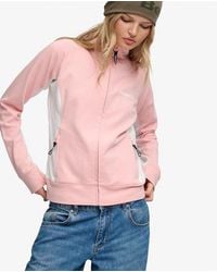 Superdry - Bench X & Co Bench High Neck Contrast Track Top - Lyst
