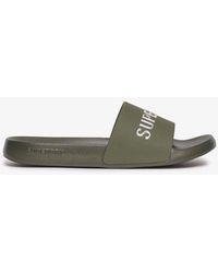 Superdry - & Co Luxe Logo Pool Sliders - Lyst