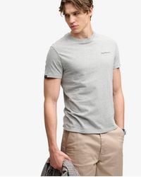 Superdry - & Co Essential Company Logo Embroidered T-shirt - Lyst