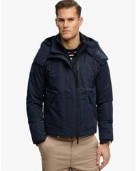 Superdry - Hooded Microfibre Arctic Windcheater Jacket - Lyst
