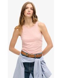 Superdry - & Co Ruched Tank Top - Lyst