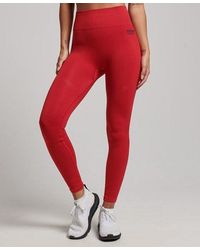Superdry - Ladies Sport Core Seamless 7/8 Tight leggings - Lyst