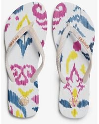 Superdry - & Co All Over Print Flip Flops - Lyst