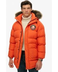 Superdry - Everest Long Baffled Parka - Lyst