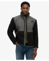 Superdry - & Co Polar Fleece Hybrid Trekker - Lyst