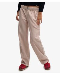 Superdry - & Co Organic Cotton Stripe Elasticated Trousers - Lyst