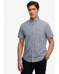 Superdry - Preppy Poplin Short Sleeve Shirt - Size: M - Lyst