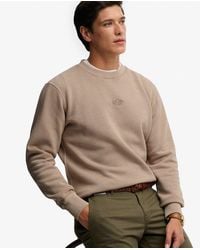 Superdry - & Co Micro Logo Crew - Lyst