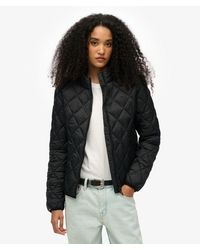Superdry - & Co Diamond Quilt Fuji Lite Jacket - Lyst