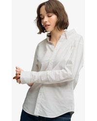 Superdry - & Co Slim Oxford Button Down Long Sleeve Shirt - Lyst