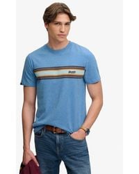 Superdry - & Co Outdoor Stripe Logo Relaxed T-shirt - Lyst