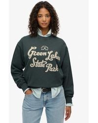 Superdry - Lo-Fi Outdoor Loose Sweatshirt - Lyst