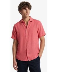 Superdry - & Co Riviera Short Sleeve Linen Shirt - Lyst