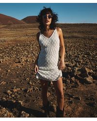 Superdry - & Co Crochet Cami Mini Dress - Lyst