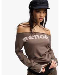 Superdry - Bench X & Co Bench Fitted Long Sleeve Layer Top - Lyst