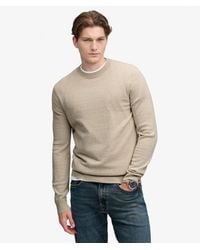 Superdry - & Co Essential Lightweight Wool Blend Jumper - Lyst