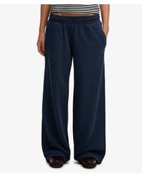 Superdry - & Co Essential Logo Wide Leg joggers - Lyst
