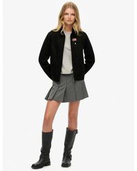 Superdry - Cord Collar Quilt Ranch Jacket - Lyst