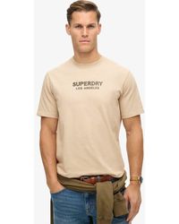 Superdry - & Co Luxury Sport Loose T-shirt - Lyst