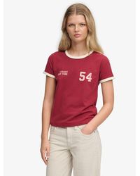 Superdry - & Co Athletic Essentials Stripe T-shirt - Lyst
