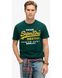 Superdry - Duo Vintage Logo T-Shirt - Lyst