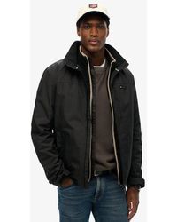 Superdry - Homme Coupe-Vent À Logo Sans Capuche Windbreaker Taille - Lyst