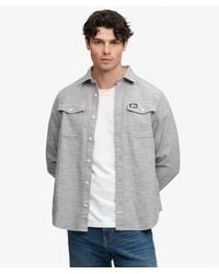 Superdry - Herringbone Workwear Shirt - Lyst