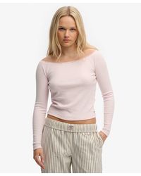 Superdry - Athletic Essentials Lace Long Sleeve Top - Lyst