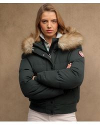 Superdry - Everest Hooded Bomber Jacket - Lyst