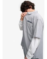 Superdry - Bench X & Co Bench Mechanic Short Sleeve Boxy Shirt - Lyst