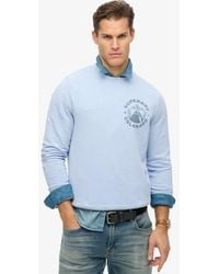 Superdry - Lo-fi Outdoor Mono Relaxed Sweatshirt Met Ronde Hals - Lyst