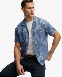 Superdry - & Co Short Sleeve Printed Beach Shirt - Lyst