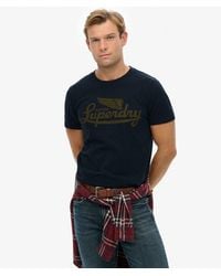 Superdry - Heritage Brand Relaxed T-Shirt - Lyst