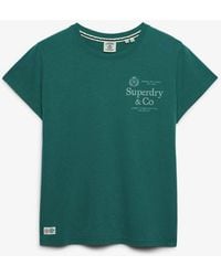 Superdry - & Co Luxe Casual Classic T-shirt - Lyst