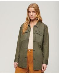 Superdry - Military Overshirt - Lyst