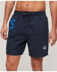 Superdry - Recycled Polo 17" Swim Shorts - Lyst