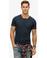Superdry - The Merchant Store - Grandad-top Met Korte Mouwen - Lyst