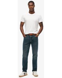 Superdry - Vintage Slimfit Jeans Met Rechte Pijpen - Lyst