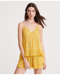 Superdry - Summer Lace Cami Top - Lyst