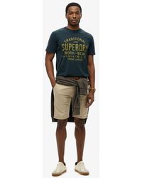 Superdry - & Co Machined Goods Workwear T-shirt - Lyst