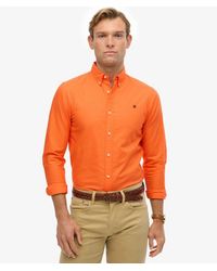 Superdry - Classic Oxford Long Sleeve Shirt - Lyst