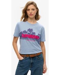 Superdry - & Co Outdoor Stripe Relaxed T-shirt - Lyst