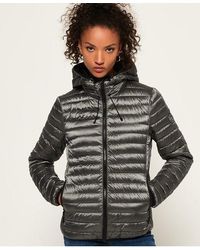 Superdry - Core Down Hooded Jacket - Lyst