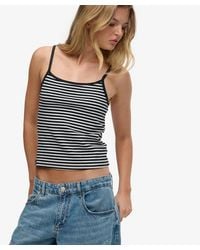 Superdry - Athletic Essentials Cami Top Slanke Pasvorm - Lyst