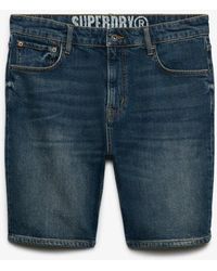 Superdry - & Co Vintage Straight Shorts - Lyst